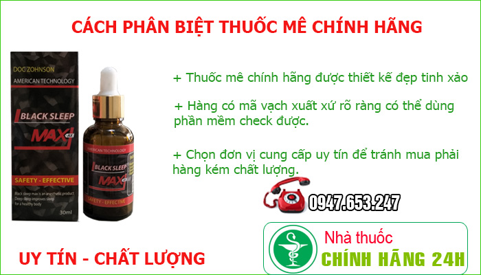 Cách phân biệt thuốc mê thật giả tránh mua phải hàng giả
