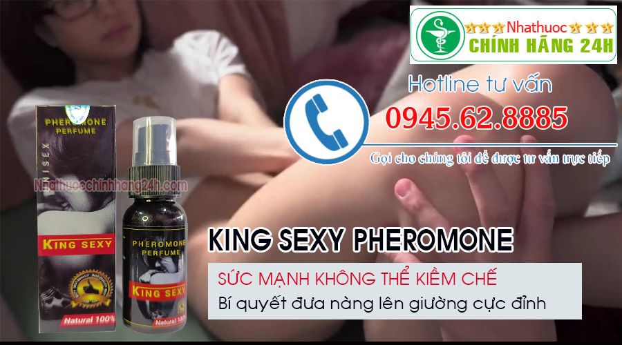 Thuốc kích dục king sexy pheromone cực mạnh